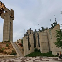 Monument to the defenders of Stara Zagora, approximately two kilometers east of the center